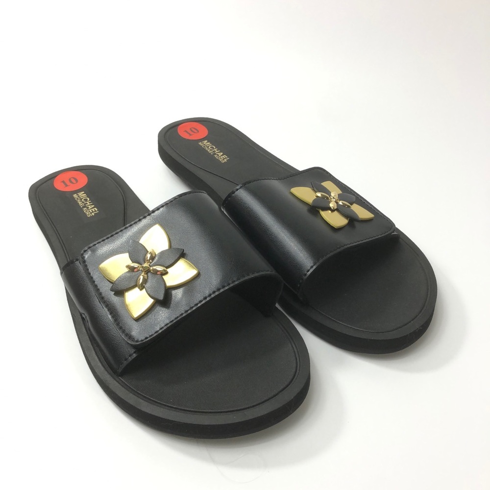 NEW Michael Kors Summer Slide Sandals Size 10